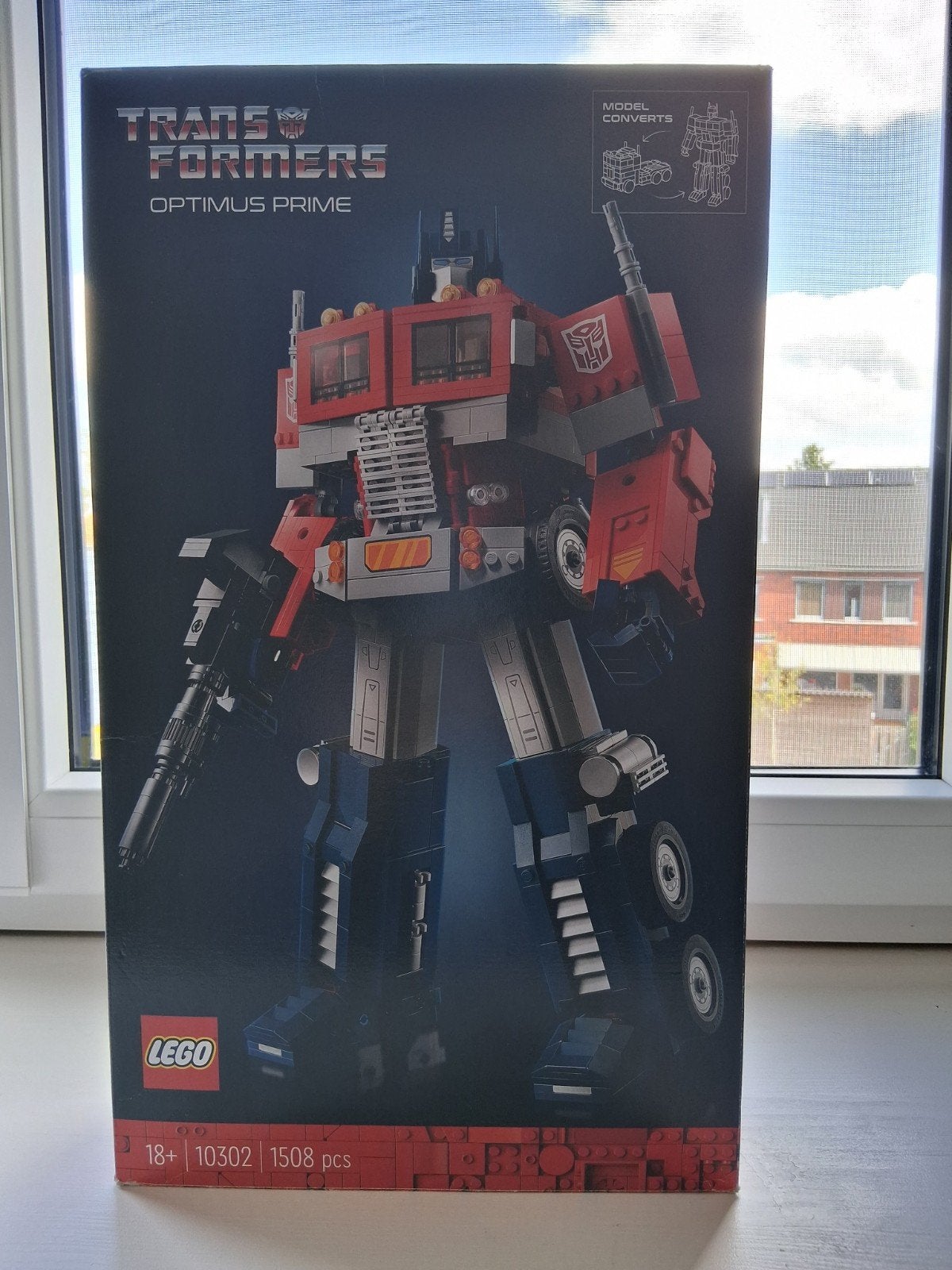 Lego Transformers Optimus Prime 10302 - Compleet, Lego, Ophalen of Verzenden, Zo goed als nieuw, Compleet