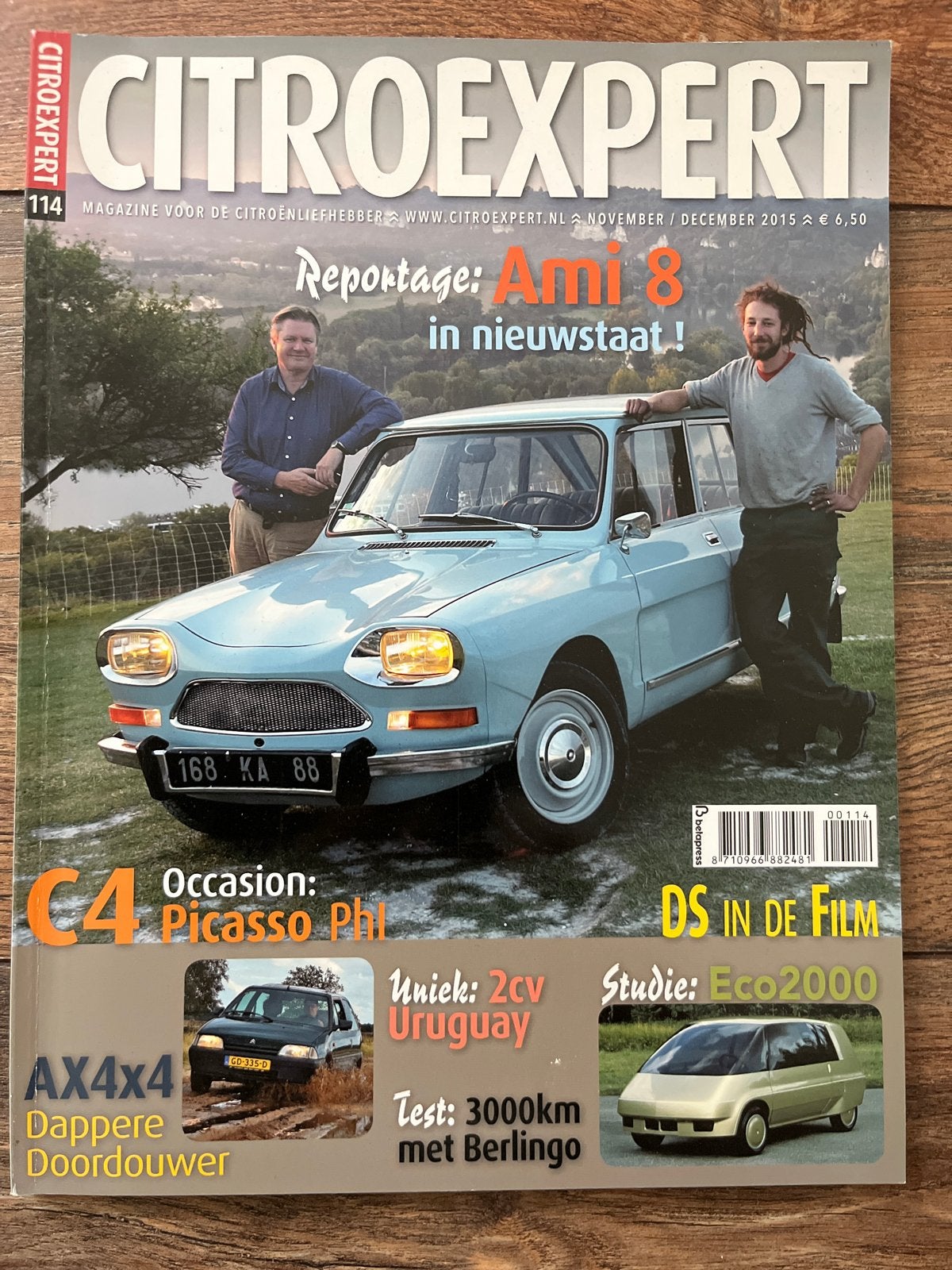 CitroExpert Magazine 114 - Ami 8, C4 Picasso, DS in Film, Ophalen of Verzenden, Zo goed als nieuw, Citroën