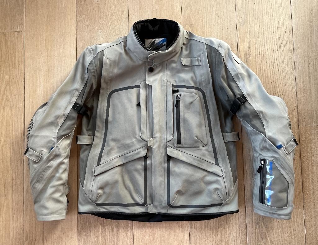 Mooie grijze BMW EnduroGuard heren motorjas in maat 56, Motoren, BMW Motorrad, Jas | textiel, Heren, Ophalen of Verzenden