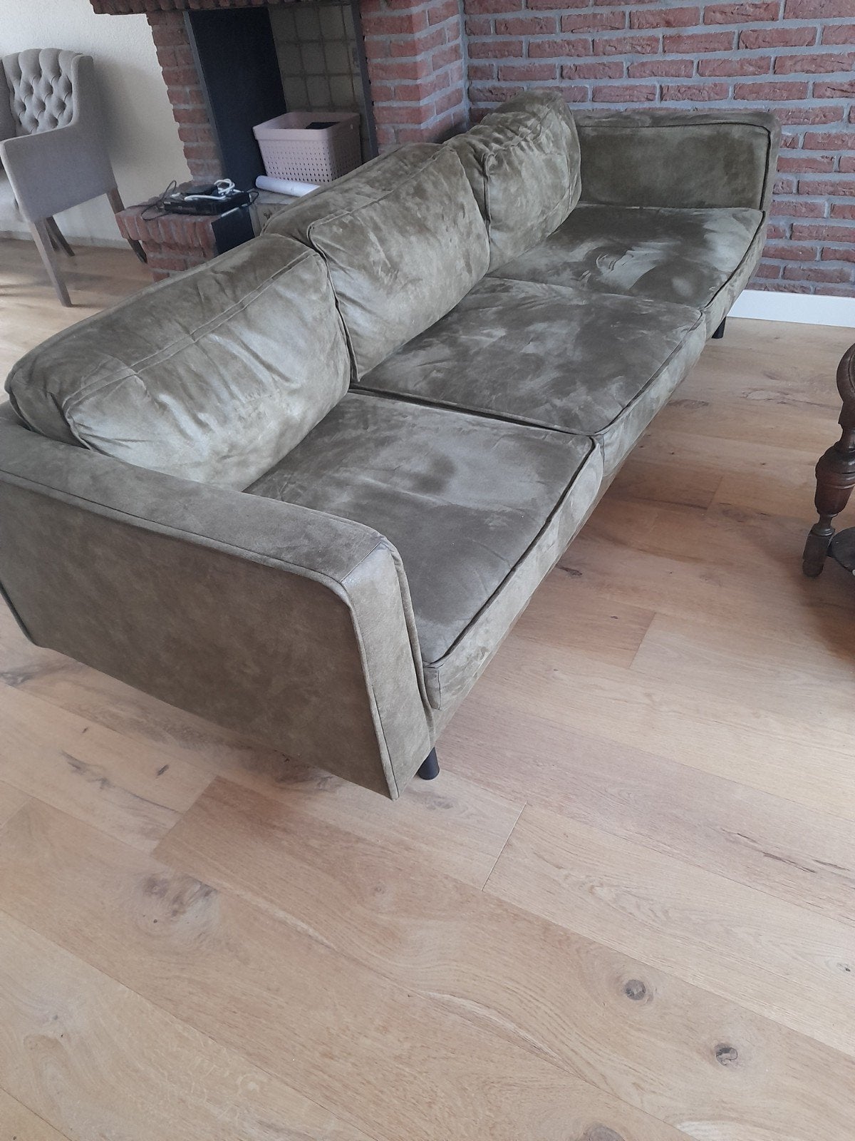 3 zitsbank, Huis en Inrichting, Banken | Sofa's en Chaises Longues, Ophalen, Gebruikt, Tweepersoons, 75 tot 100 cm