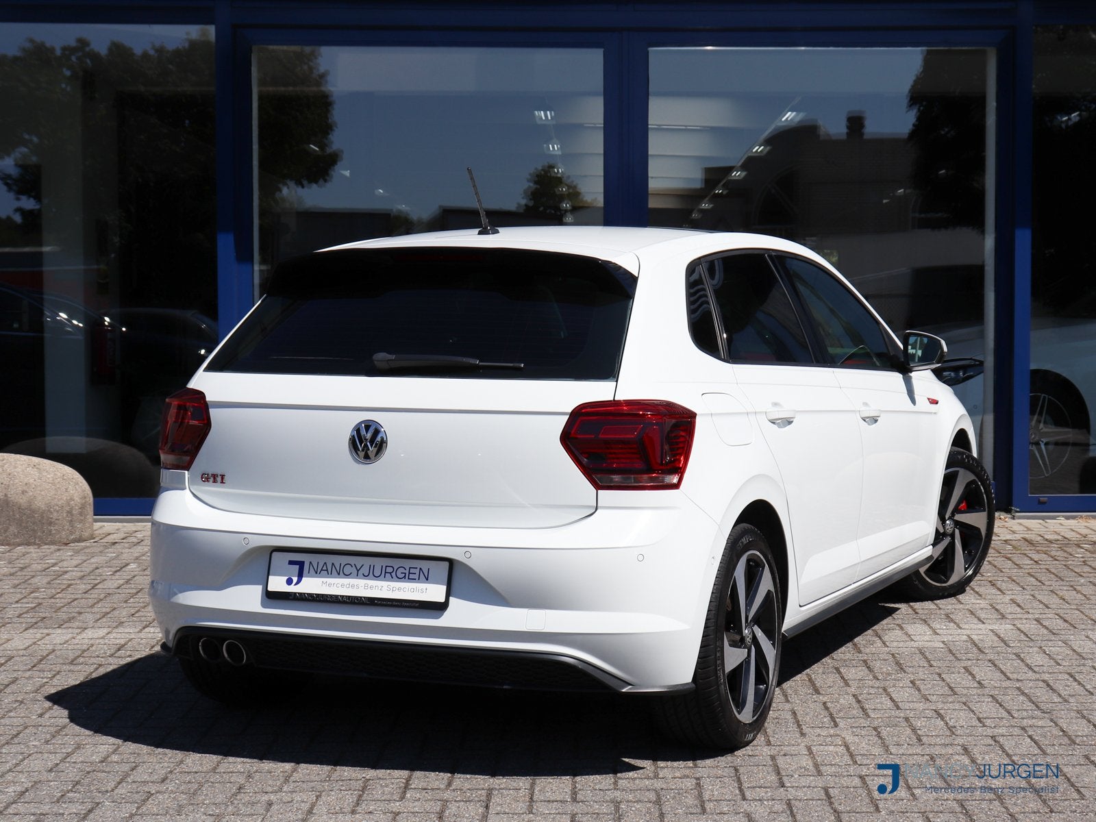 Volkswagen Polo VI 2.0 TSI | GTI | DSG | Elektr. Pano Dak |, Auto's, Dealer onderhouden, Gebruikt, 4 cilinders, Wit