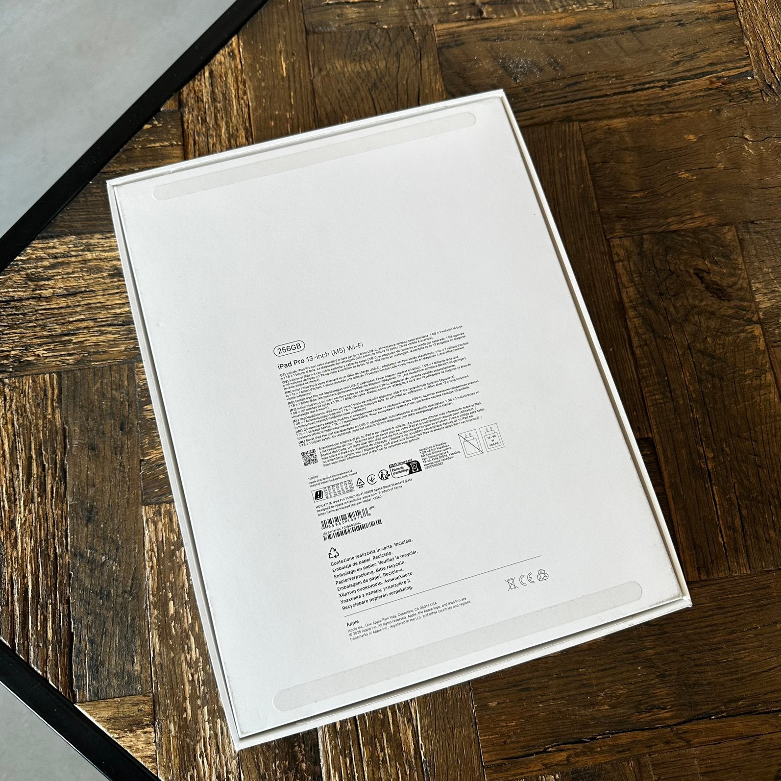 Apple iPad Pro 13'' (M5) 256GB Wifi - Nieuw - Garantie, 13 inch of meer, Apple, Apple iPad, Zwart