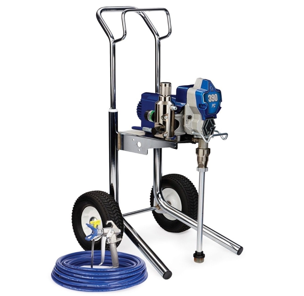 Graco 390 PC Electric Airless Verfspuit Hi-Boy, Ophalen, Gebruikt, Verfspuit of Verfpomp
