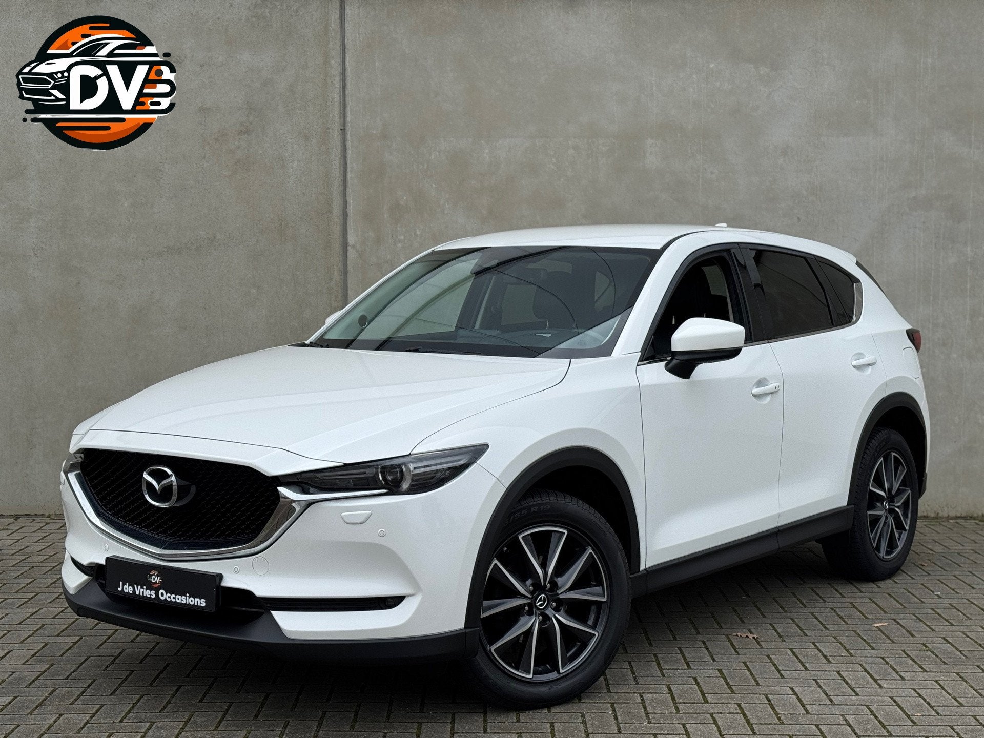 Mazda CX-5 2.5 SkyActiv-G 194 GT-M 4WD NAV TREKHAAK LMV AUTO, Auto's, 4 cilinders, Wit, Bedrijf, Xenon verlichting