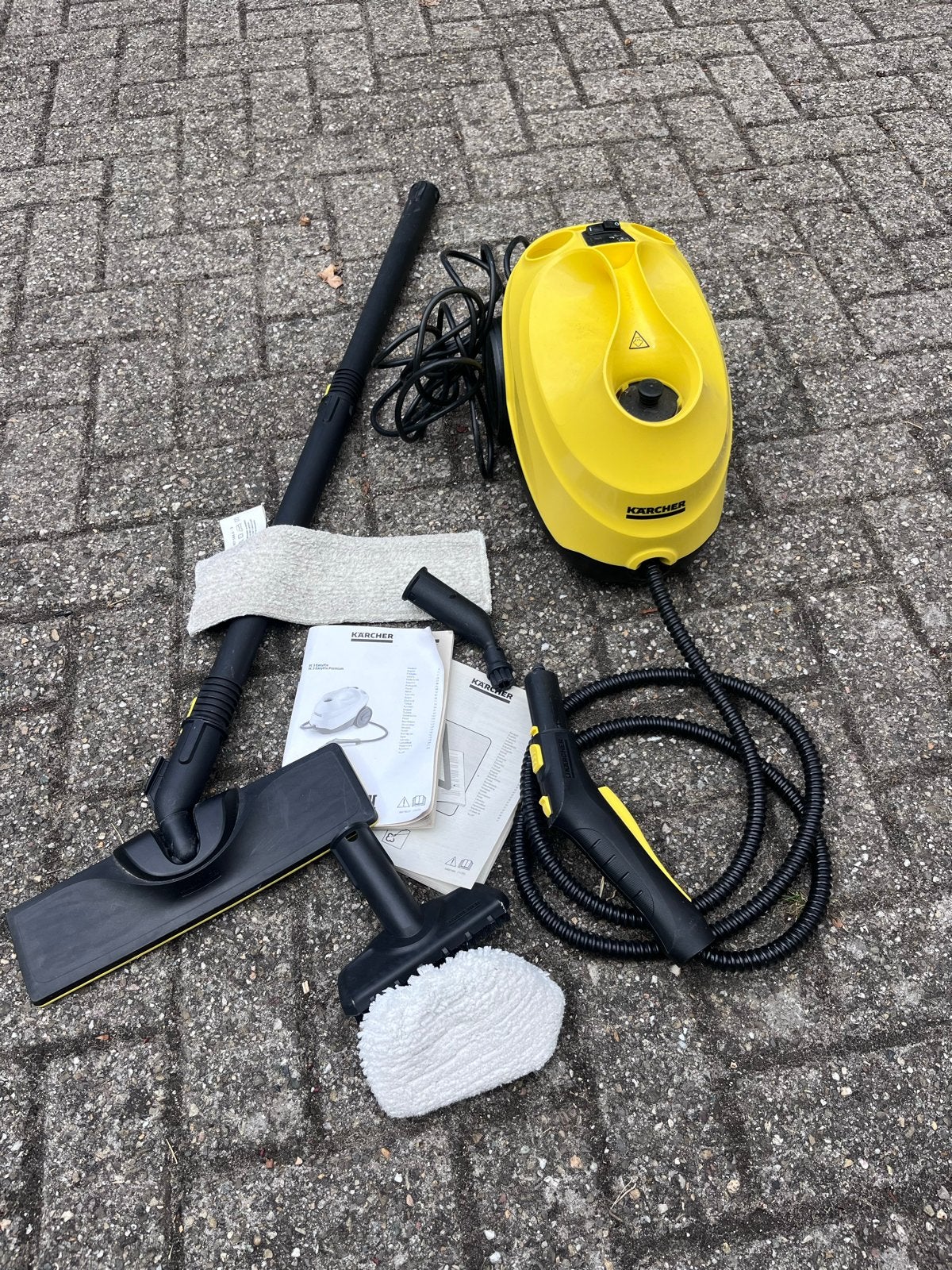 Kärcher SC 3 EasyFix stoomreiniger met accessoires, Ophalen of Verzenden, Gebruikt