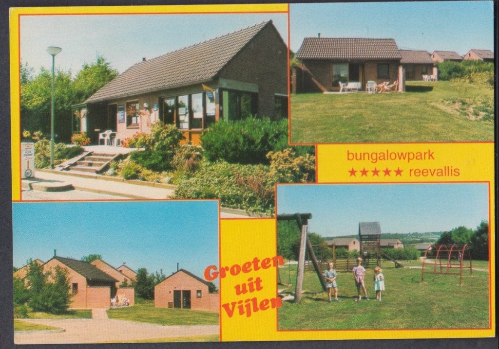 Vijlen Groeten Bungalowpark Reevallis Gelopen 1996, Verzenden, 1980 tot heden, Gelopen, Limburg