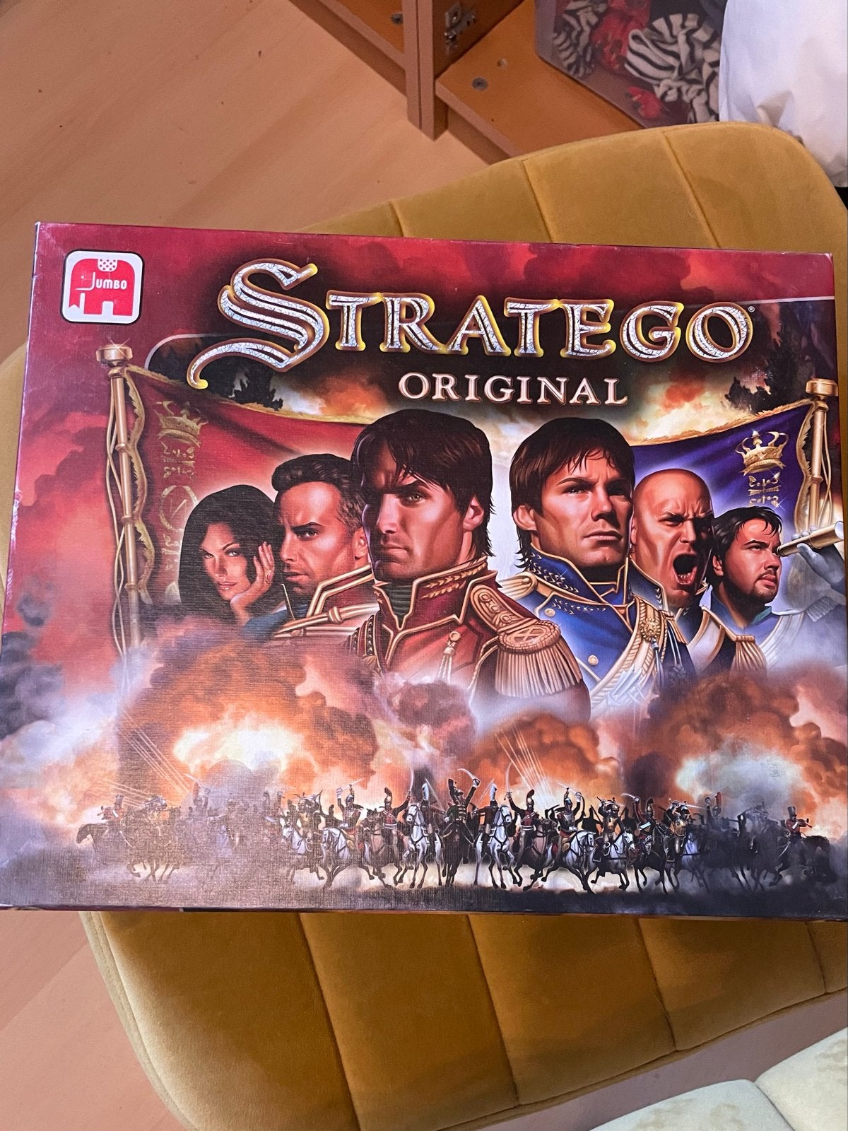 Stratego Original Bordspel van Jumbo, Een of twee spelers, Ophalen of Verzenden, Zo goed als nieuw