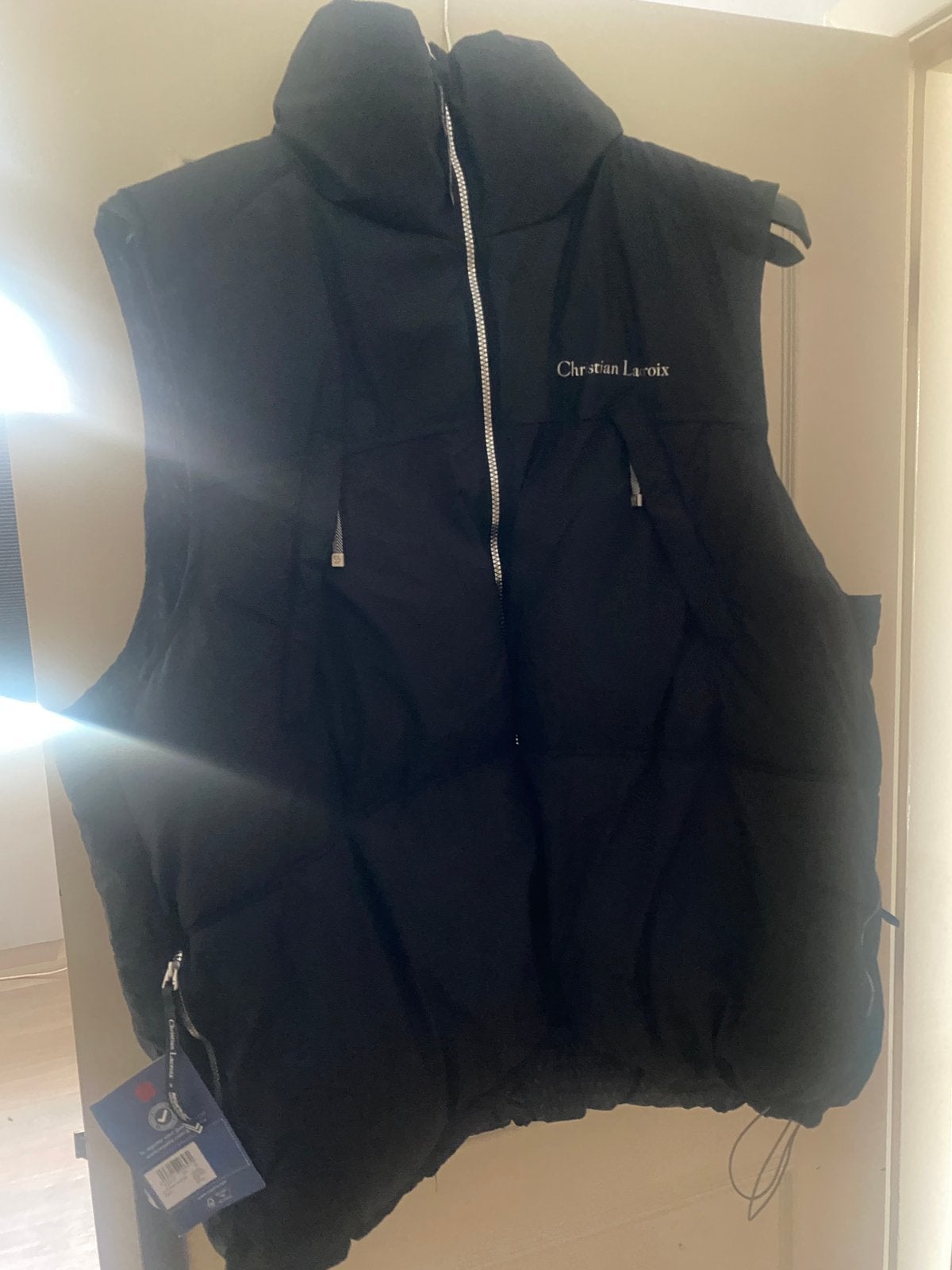 Zwarte body warmer (NIEUW), Ophalen, Nieuw, Overige maten, Zwart
