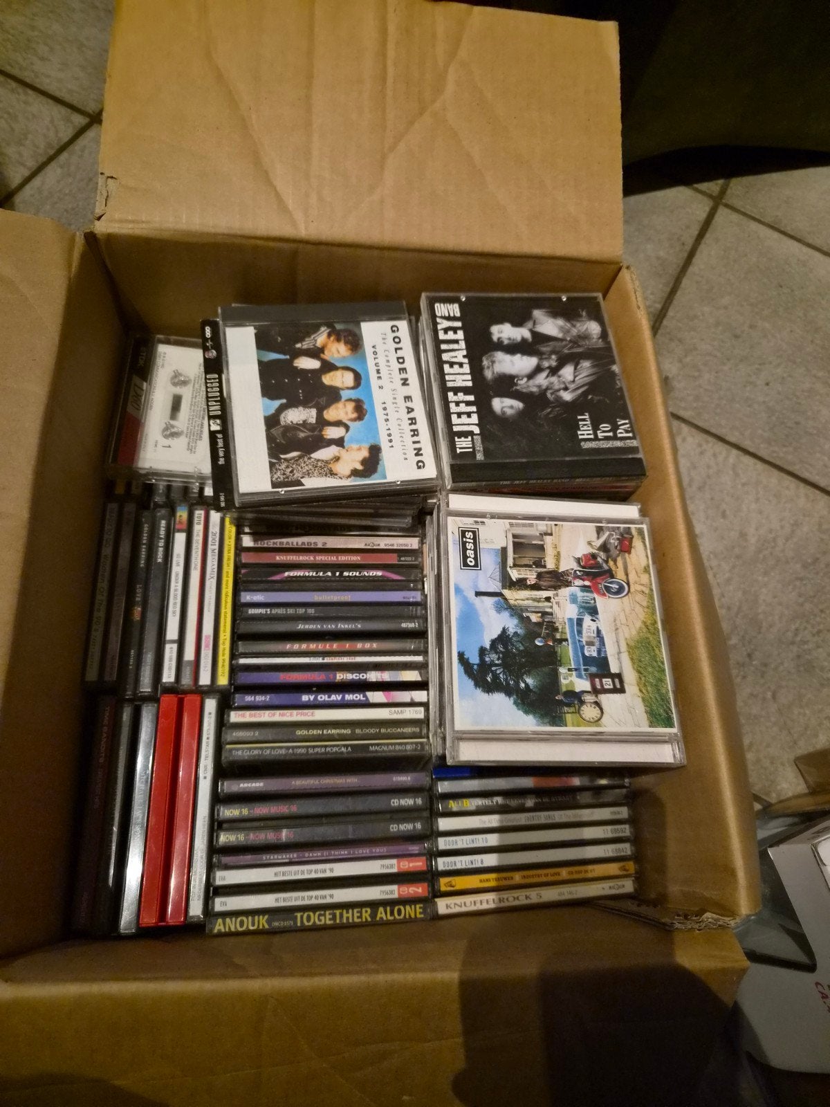 Grote collectie diverse CD's: Pop, , Anouk, Oasis, Golden, Ophalen of Verzenden, Gebruikt, Pop, Album