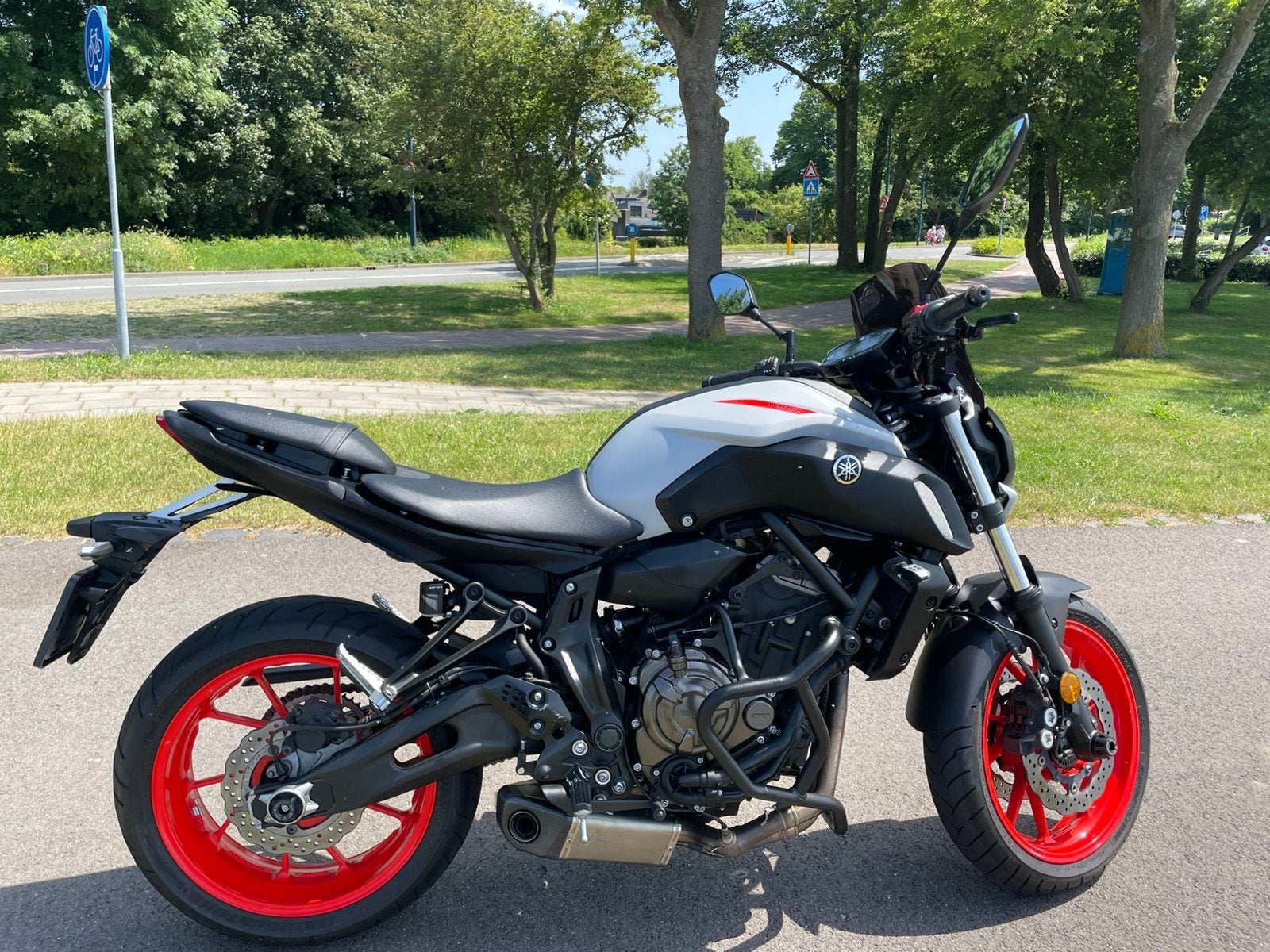 Yamaha MT-07 2019 (Volvermogen) – LeoVince, Particulier, Naked bike
