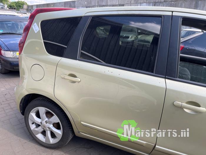 Portier 4Deurs rechts-achter van een Nissan Note, Gebruikt, -, Deur, -