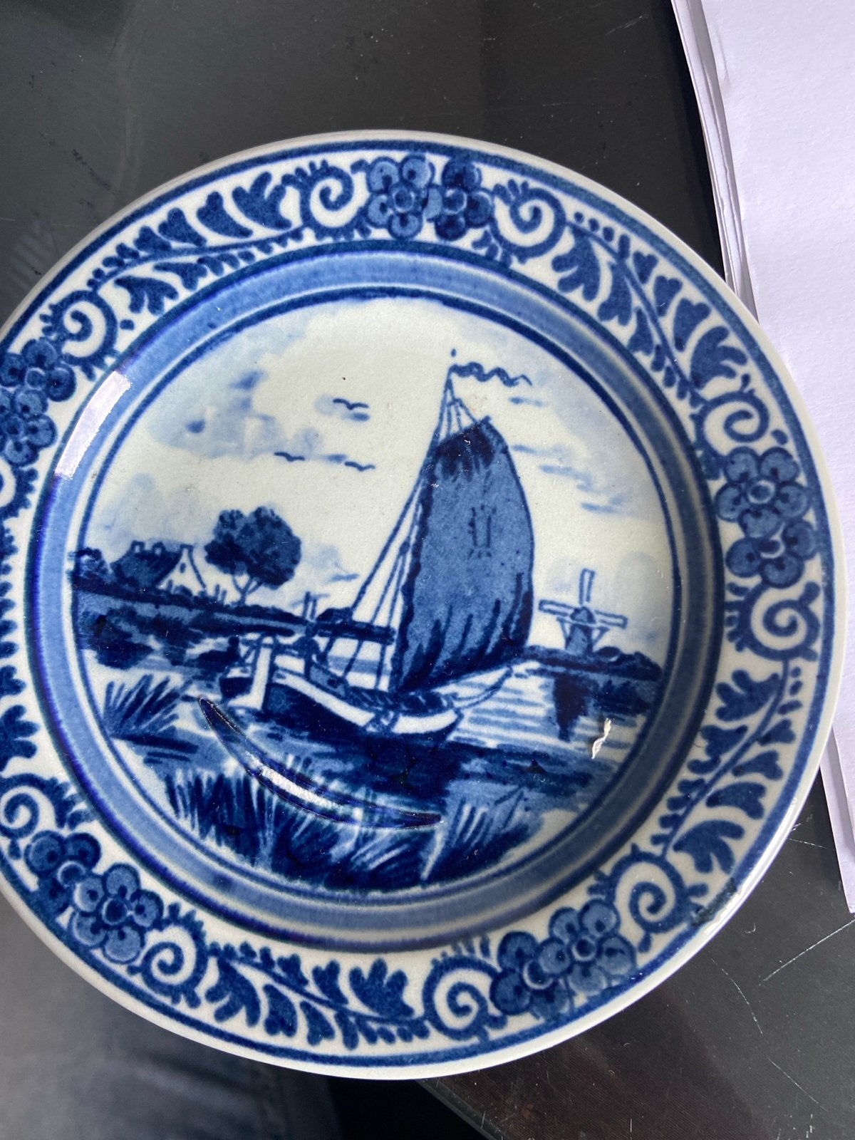 Royal Goedewaagen Blauw Delfts Handwerk Wandbord, Ophalen of Verzenden
