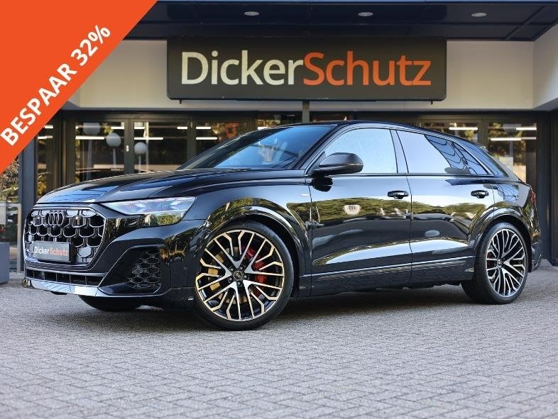 Audi Q8 60 TFSIe Competition Vierwielb. | Carbon | Pano | Tr, Auto's, Audi, 2995 cc, Q8, Bedrijf, 489 pk