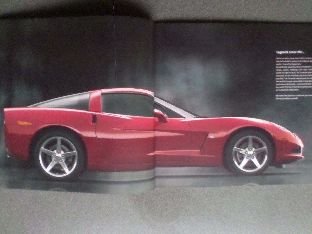 Chevrolet Corvette C6 Brochure, Ophalen of Verzenden, Zo goed als nieuw, Chevrolet