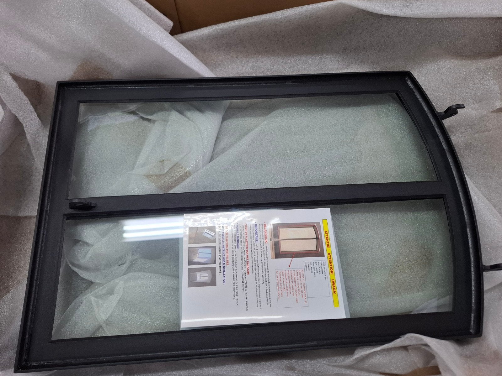 Gietijzeren dakraam 400x600mm met Isolatieglas, Doe-het-zelf en Verbouw, Glas en Ramen, Ophalen, Minder dan 80 cm, Minder dan 80 cm
