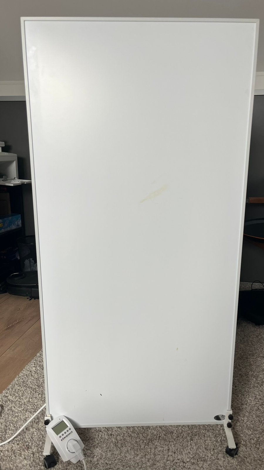 Infrarood paneel 1200 Watt, 30 tot 80 cm, Overige typen, Ophalen of Verzenden, Zo goed als nieuw