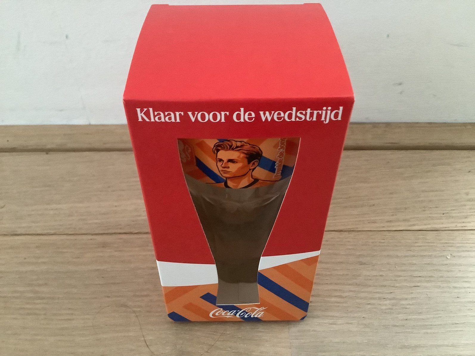 NIEUW WK spelers glas Frenkie de Jong - Coca-Cola, Ophalen of Verzenden, Nieuw, Ajax, Overige typen
