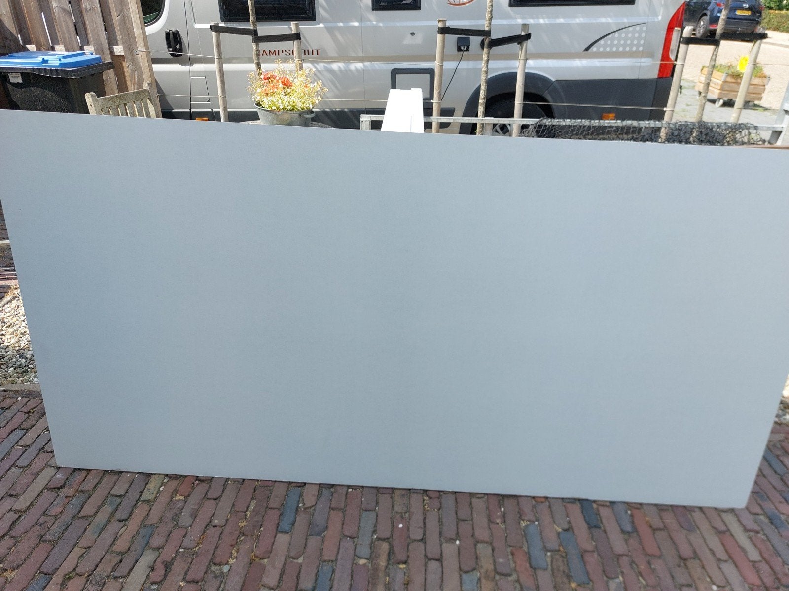 Plaat MDF 9mm. dik, 244x122cm.lakdraagfolie., Ophalen, Nieuw, Overige materialen, Minder dan 20 mm