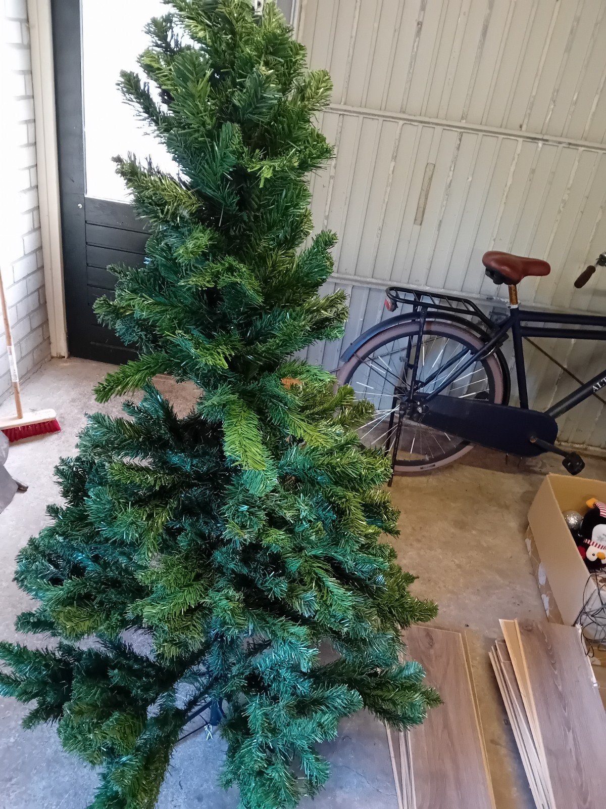 Kunstkerstboom 180 cm, Ophalen of Verzenden
