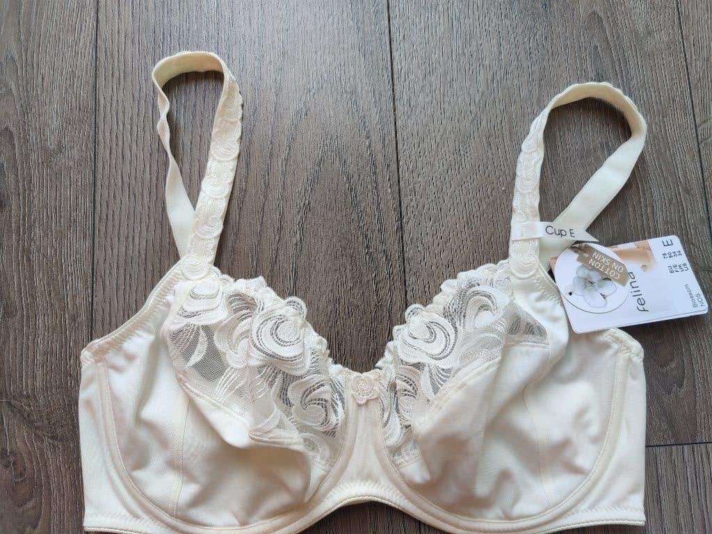 felina  ivoor kleur bh nieuw in maat 75 E twv 89 euro, Ophalen of Verzenden, Wit, BH