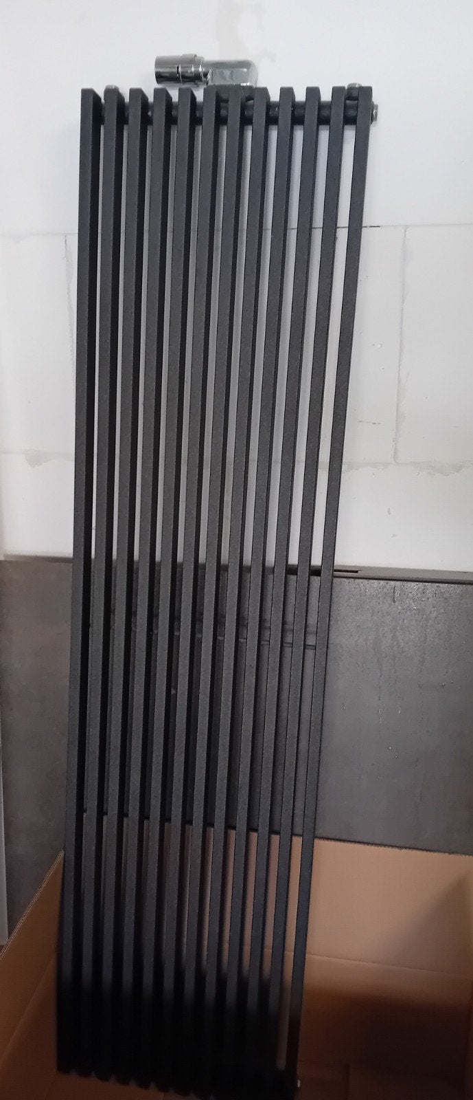 Design radiator antraciet, Ophalen, Gebruikt, Radiator, 150 cm of meer