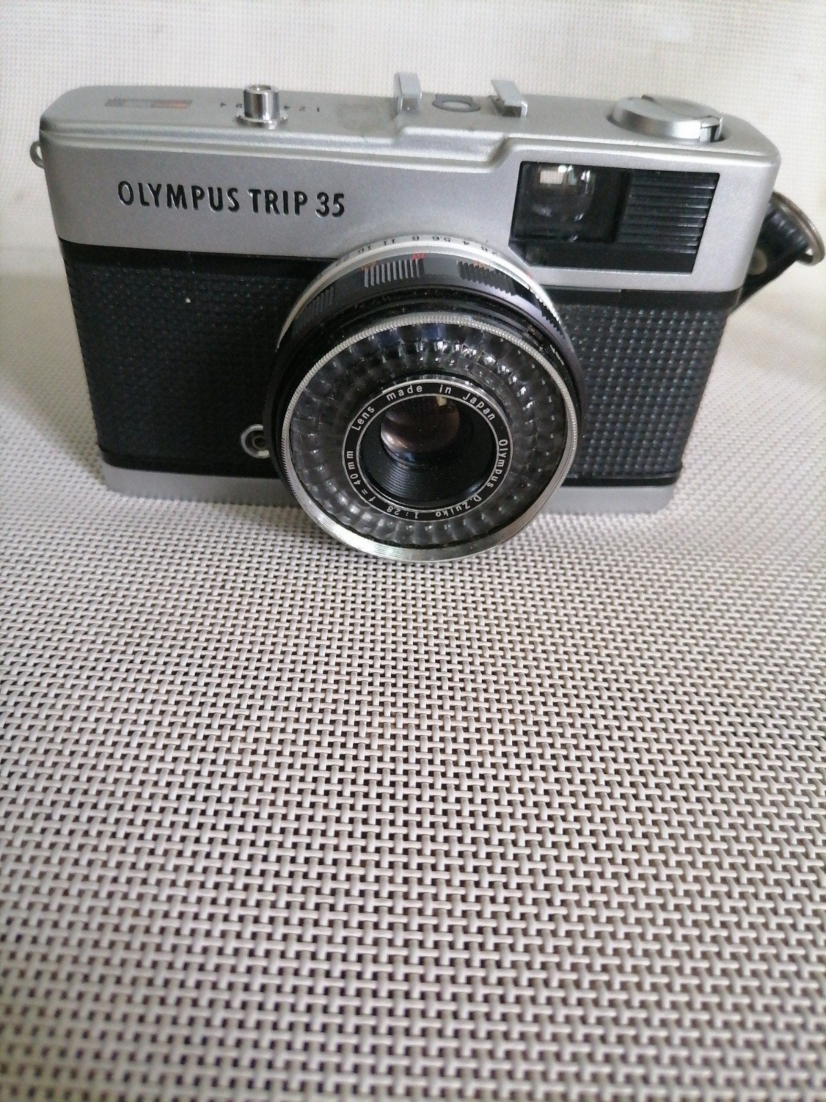 Vintage Olympus trip 35 foto camera, Audio, Tv en Foto, Fotocamera's Analoog, Ophalen of Verzenden, Compact, Olympus