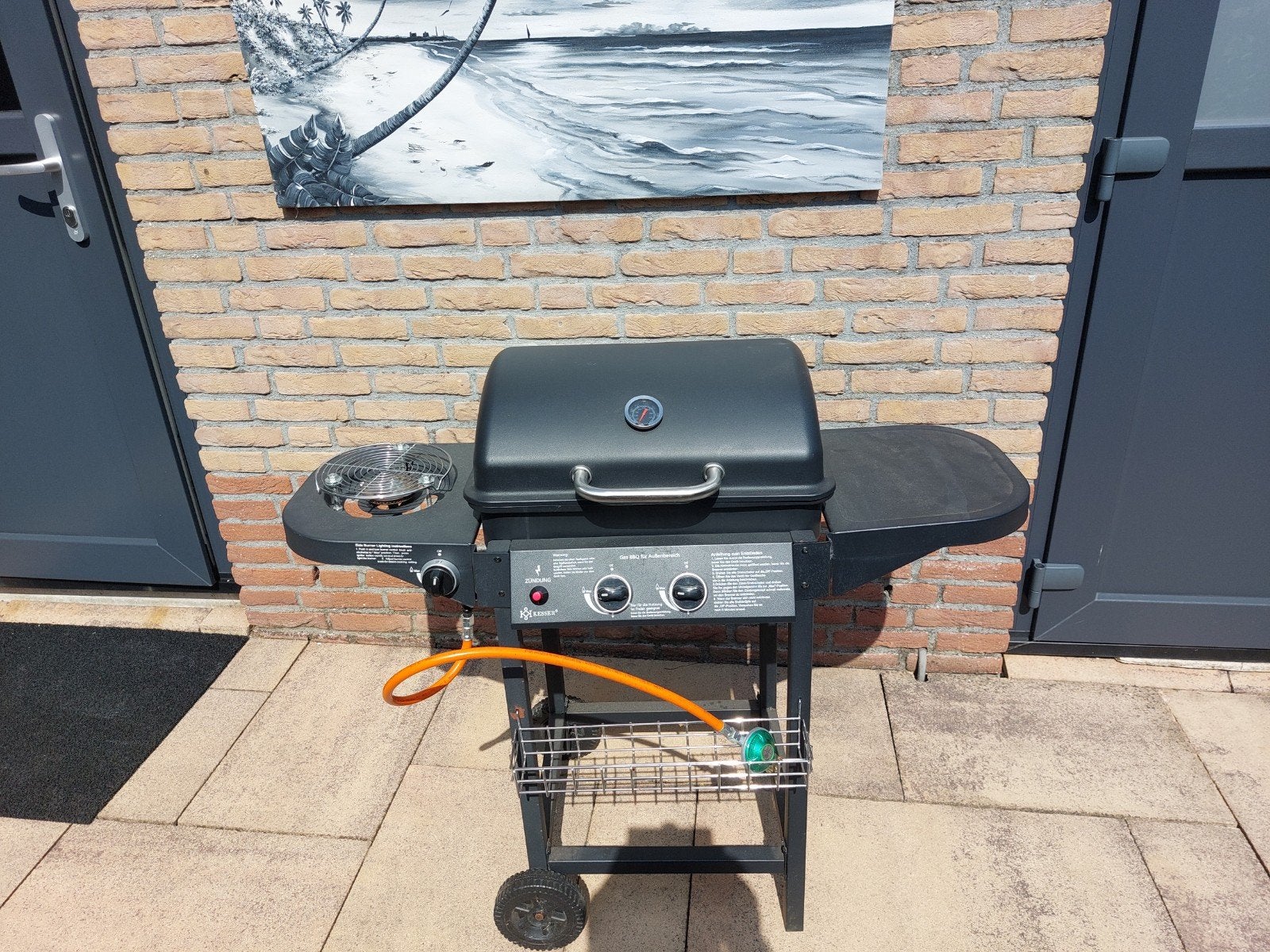 gas bbq, Ophalen, Zo goed als nieuw, ?