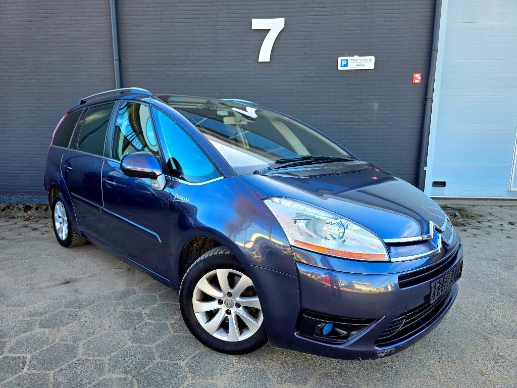 ✅️ Citroen C4 Picasso 1.6 Automaat 7 Seats 2011 ✅️ EXPORT ✅️, Auto's, Citroën, Stof, Blauw, 7 stoelen, C4 (Grand) Picasso