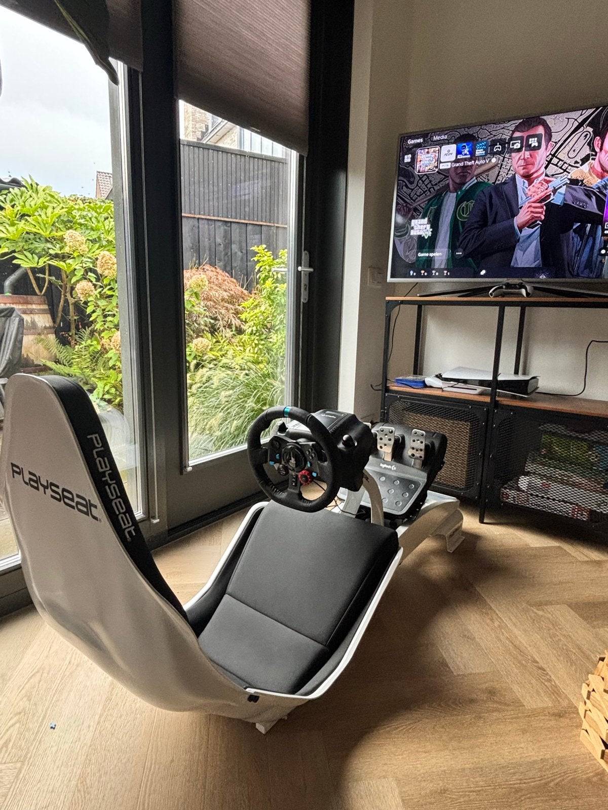 F1 Playseat met Logitech G29 racestuur, Ophalen, Zo goed als nieuw, Playseat of Racestoel, PlayStation 4
