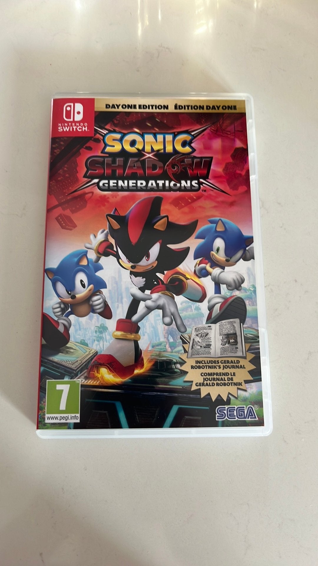 Sonic shadow generations voor nintendo switch 1, 1 speler, Zo goed als nieuw, Vanaf 7 jaar, Ophalen