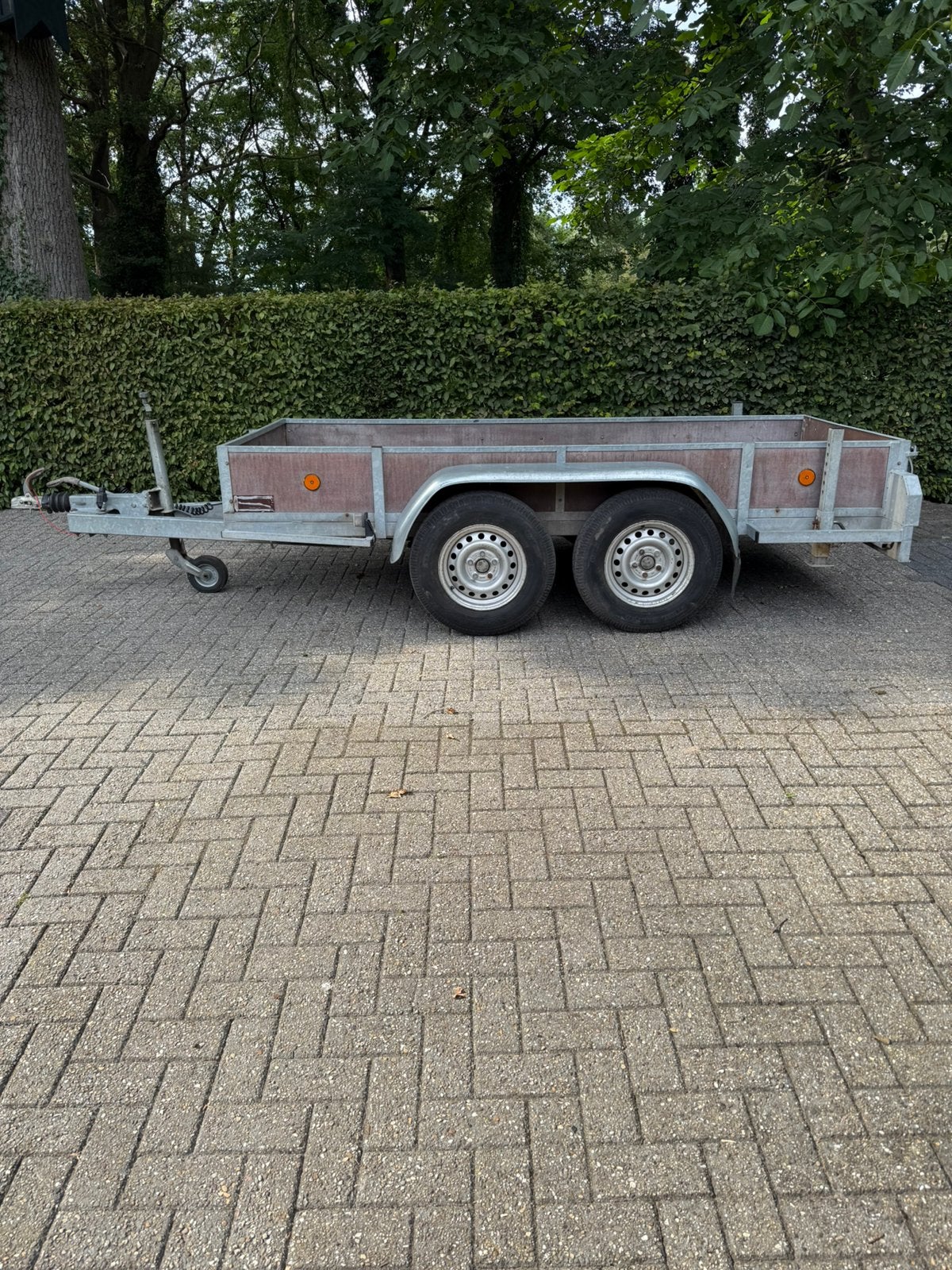 Hoka aanhanger aanhangwagen, Ophalen, Gebruikt