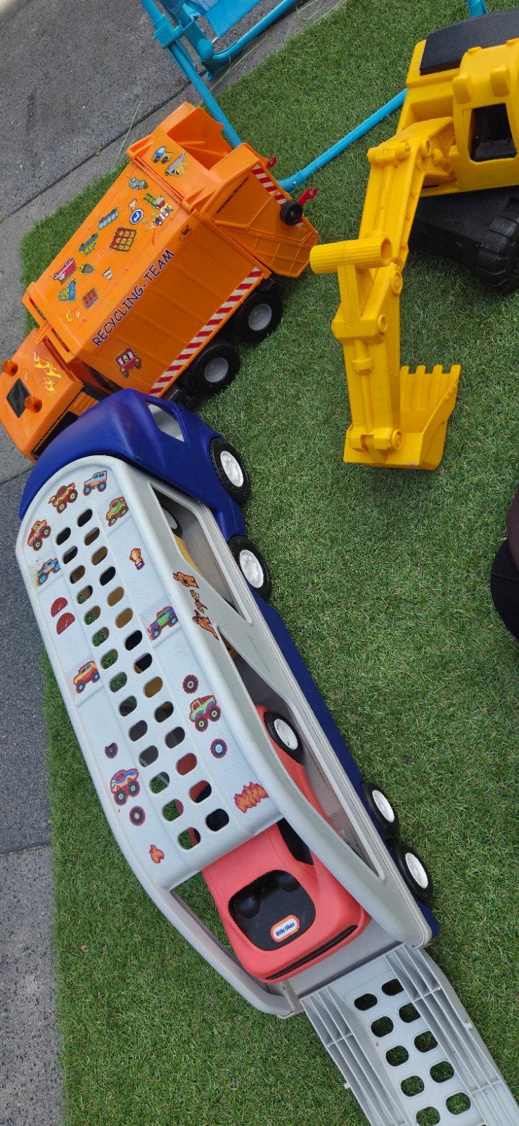 kinder speelgoed, Ophalen, Gebruikt