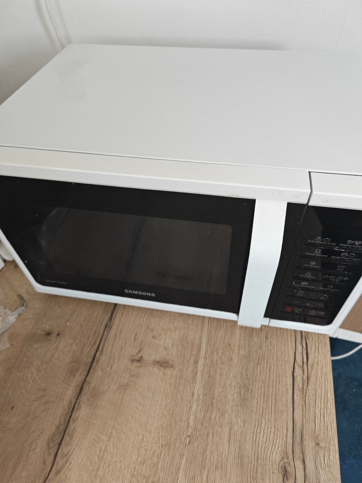Samsung combi magnetron oven MC28H5015AW Wit., Ophalen of Verzenden, Gebruikt, Oven