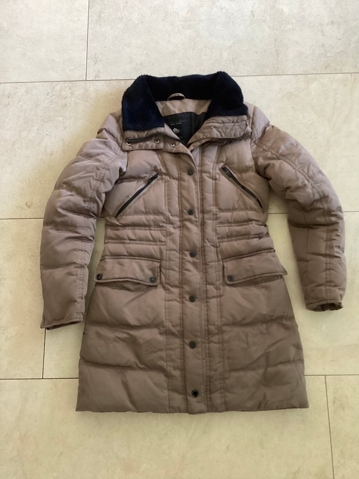 Gewatteerde WINTERJAS v ZARA WOMAN en JACK v ONLY maat S, Ophalen of Verzenden, Zo goed als nieuw, Zwart