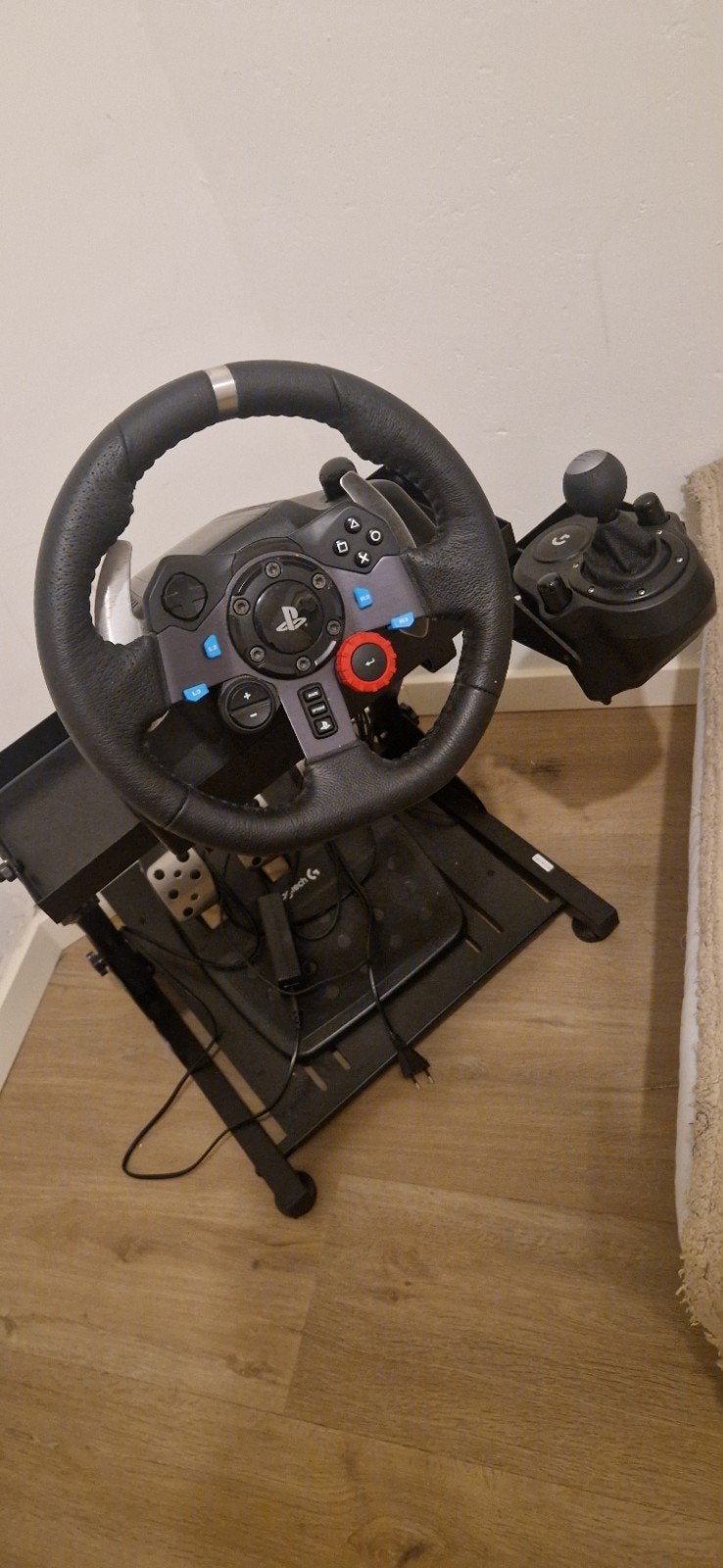 Logitech G29 compleet, Ophalen of Verzenden, Zo goed als nieuw, Stuur of Pedalen, PlayStation 4