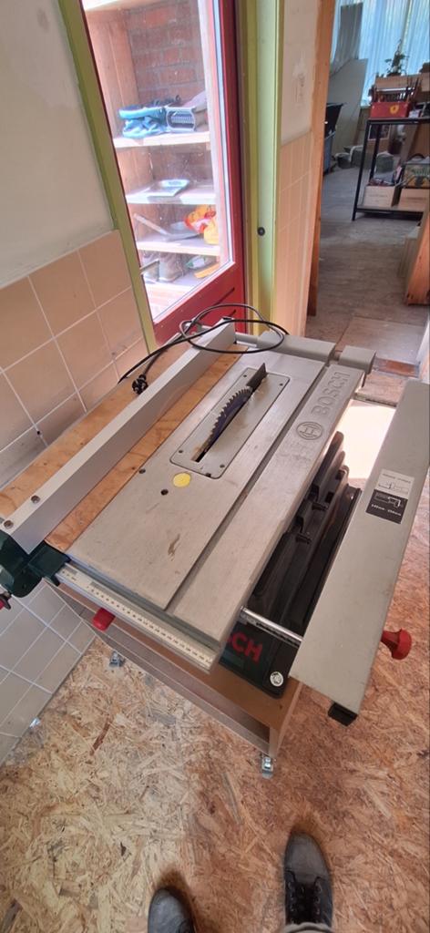 Bosch PTS 10 Zaagtafel, Ophalen, Gebruikt, Cirkelzaag, 70 mm of meer