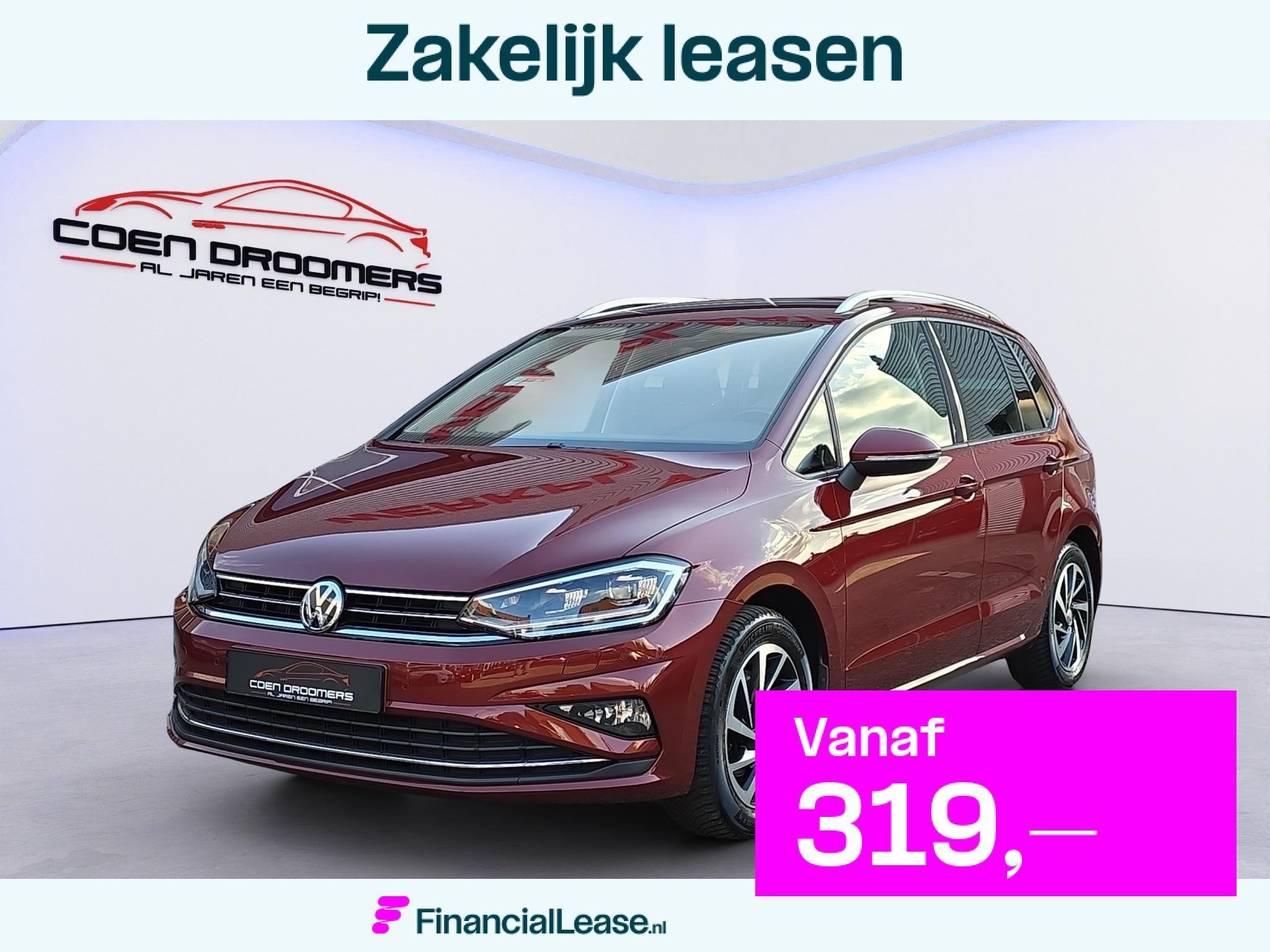 Volkswagen Golf Sportsvan 1.5 TSI ACT Highline Join /Apple C, Stof, 4 cilinders, 700 kg, Automatische klimaatregeling
