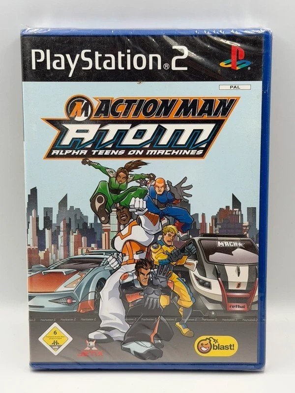 Action Man: A.T.O.M. Alpha Teens on Machines PS2 Sealed, Avontuur en Actie, 1 speler, Ophalen of Verzenden, Sony