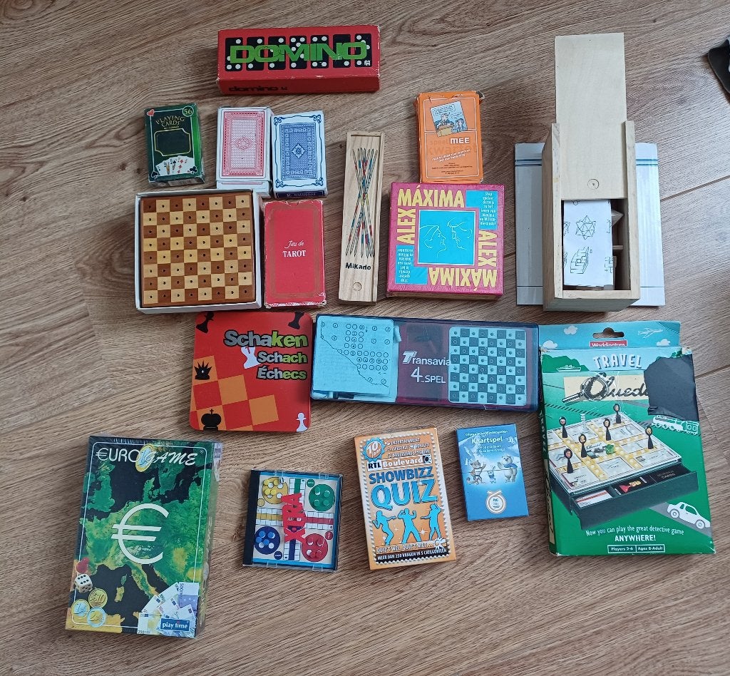 Diverse spelletjes, Gebruikt, Ophalen of Verzenden, Een of twee spelers, Diverse uitgevers