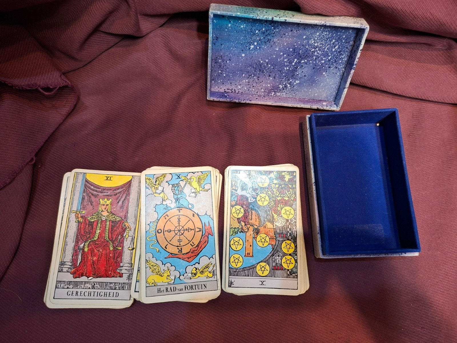 Grote Rider Tarot kaarten in luxe doos (12x7cm), Een of twee spelers, Ophalen of Verzenden, Nieuw, Onbekend