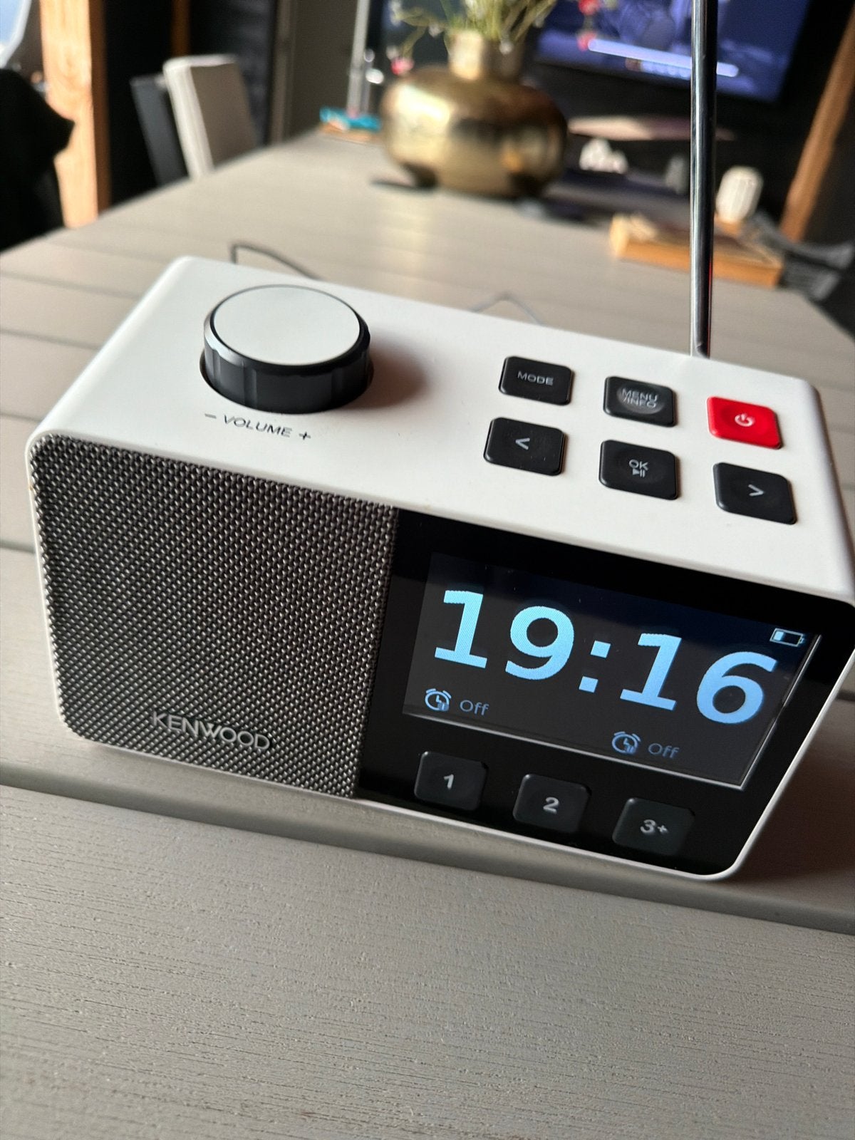 Kenwood CR-M70DAB-W DAB+ Radio voor Ouderen, Ophalen of Verzenden, Gebruikt, Radio