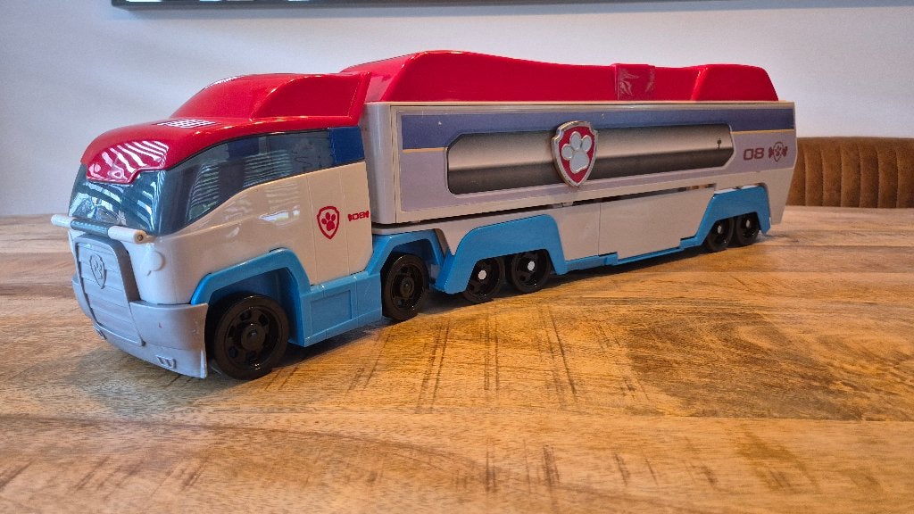 PAW Patrol PAW Patroller Gen 1 (2015) + Ryder & Quad, Ophalen of Verzenden, Gebruikt