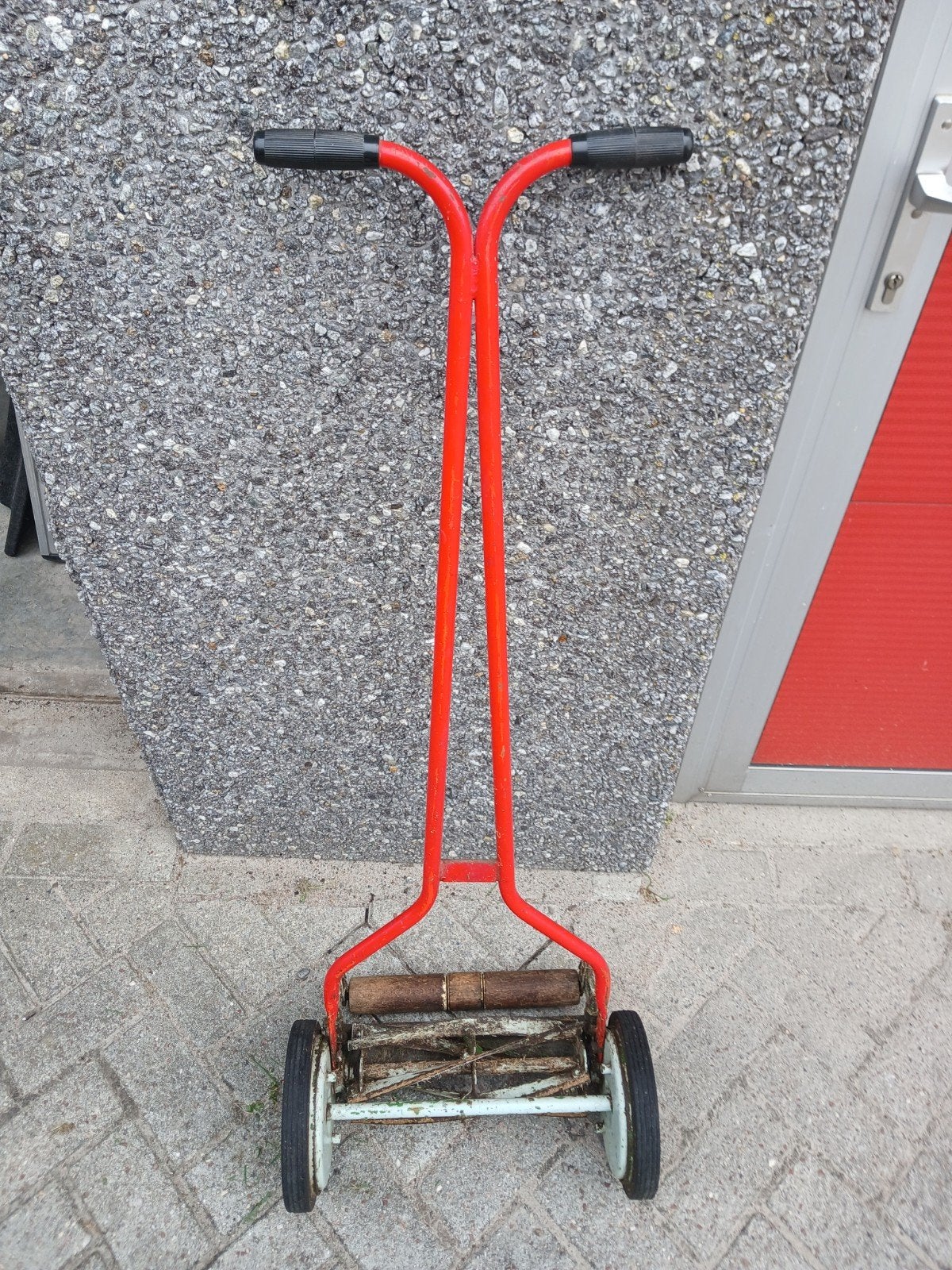 duw grasmaaier, Tuin en Terras, Grasmaaiers, Ophalen, Gebruikt