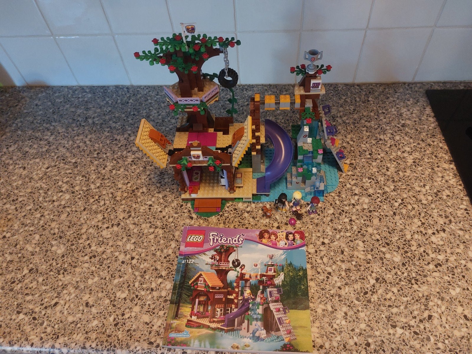 Lego friends adventure camp (41122), Ophalen, Zo goed als nieuw