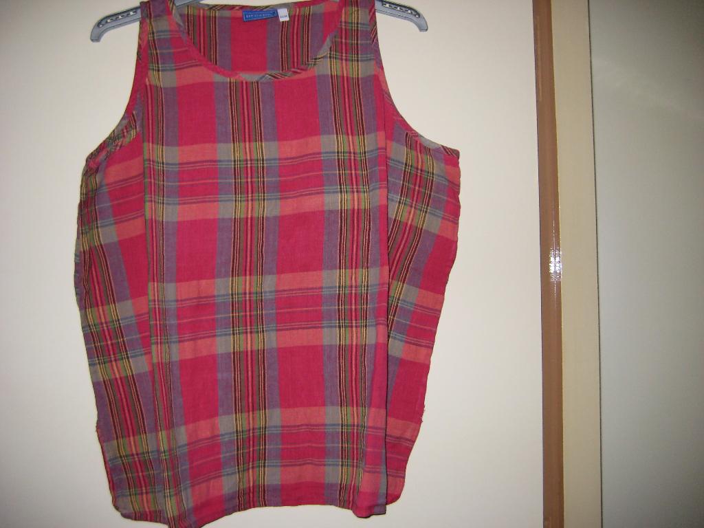 Geruit top, 54/56, Decape (265), Ophalen of Verzenden, Zo goed als nieuw, Shirt of Top