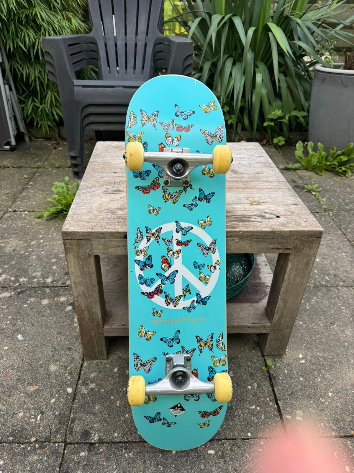 Skateboard Primitive vlinders nieuw staat, Ophalen, Nieuw