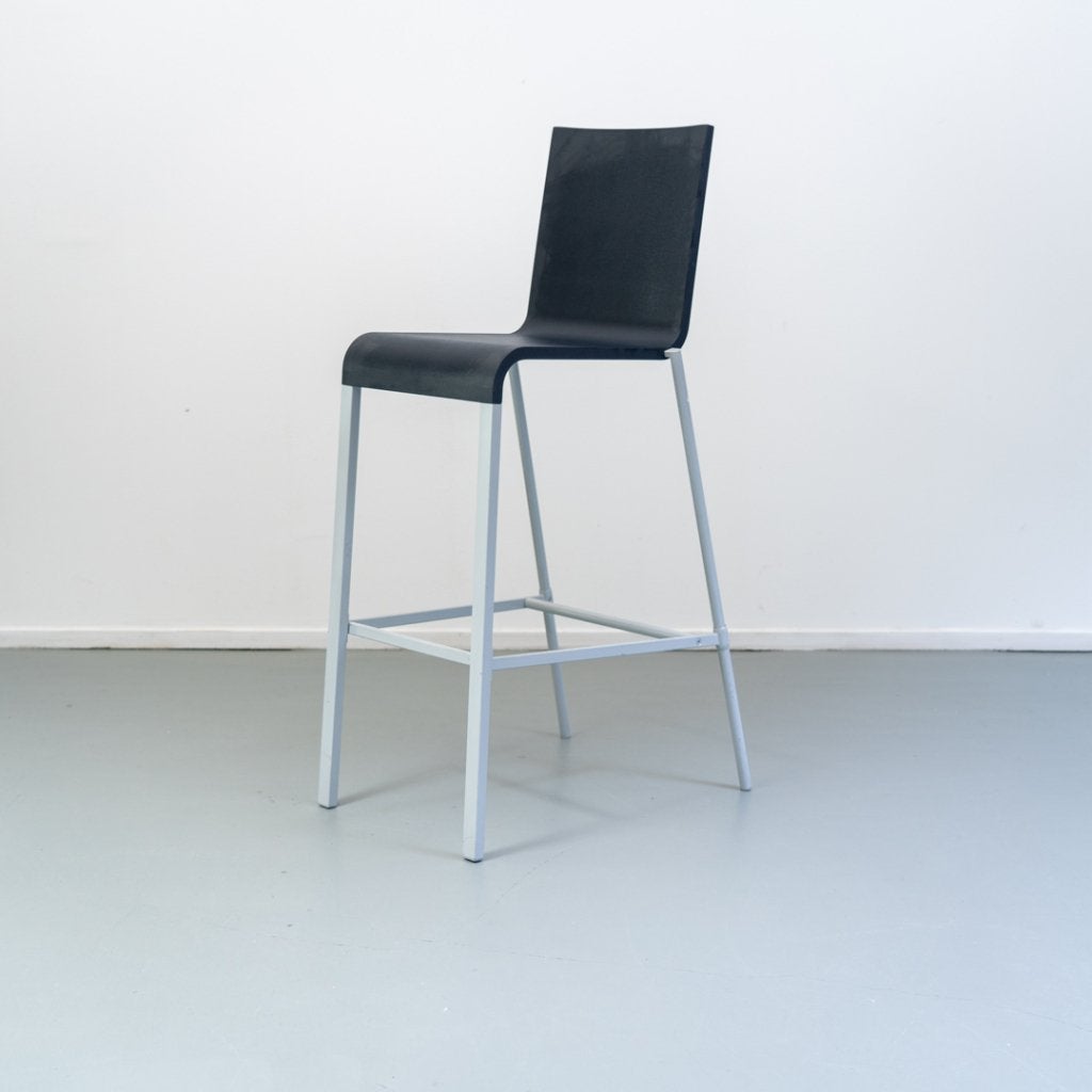 1 Vitra Maarten van Severen Kruk Blauw, Niet ingevuld, Niet ingevuld, Ophalen of Verzenden, Zo goed als nieuw