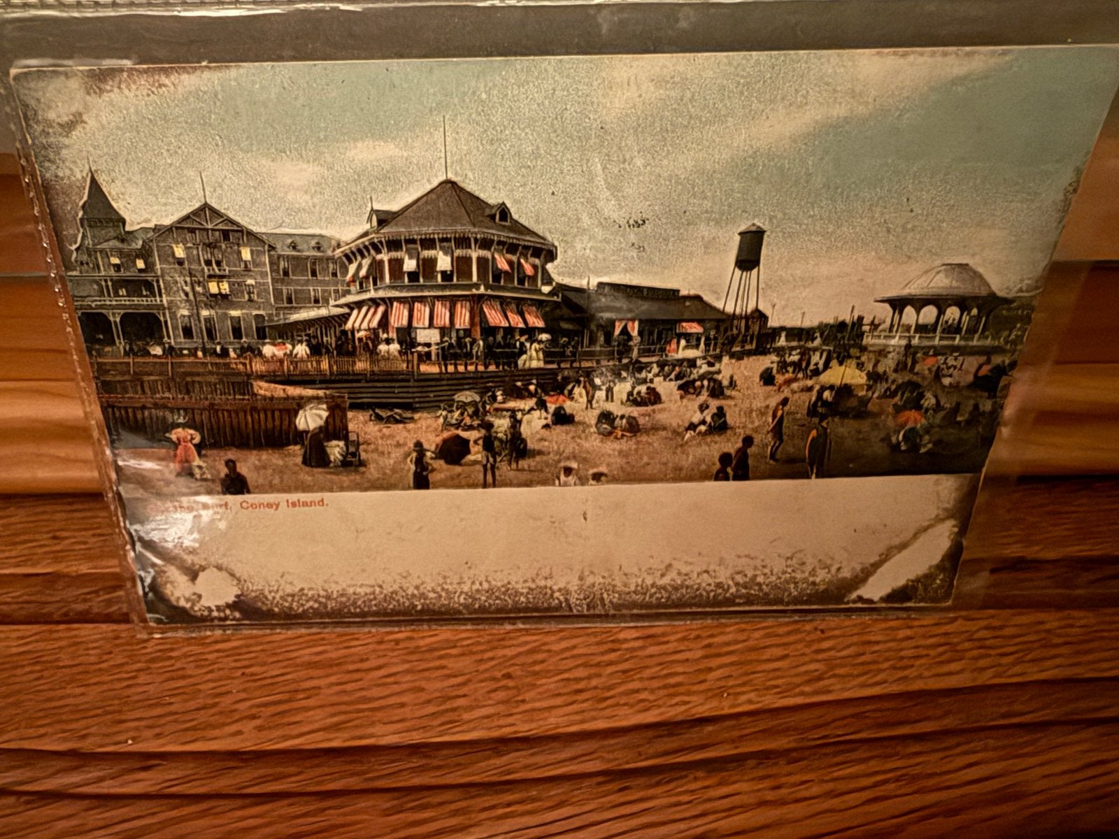 Oude Ansichtkaart Coney Island - Elixir d'Anvers Reclame, Ophalen of Verzenden, Voor 1920, Ongelopen, Frankrijk