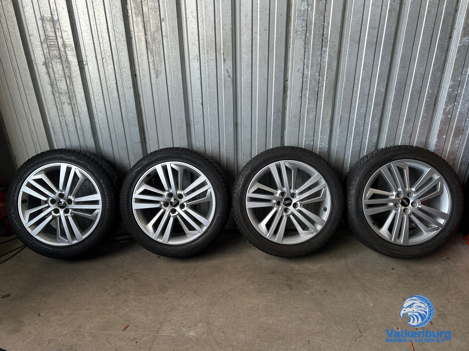 8mm! Originele Audi Q5 SQ5 80A 20 inch velgen 5x112 winterba, Auto-onderdelen, Banden en Velgen, Gebruikt, 255 mm, -, -