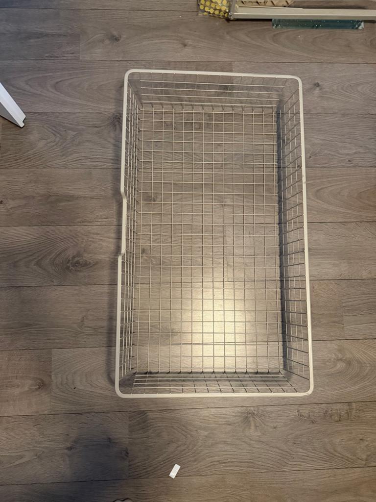Pax draadmand 1 meter, Huis en Inrichting, Kasten | Kledingkasten, Gebruikt, 100 tot 150 cm, Ophalen of Verzenden, Minder dan 100 cm
